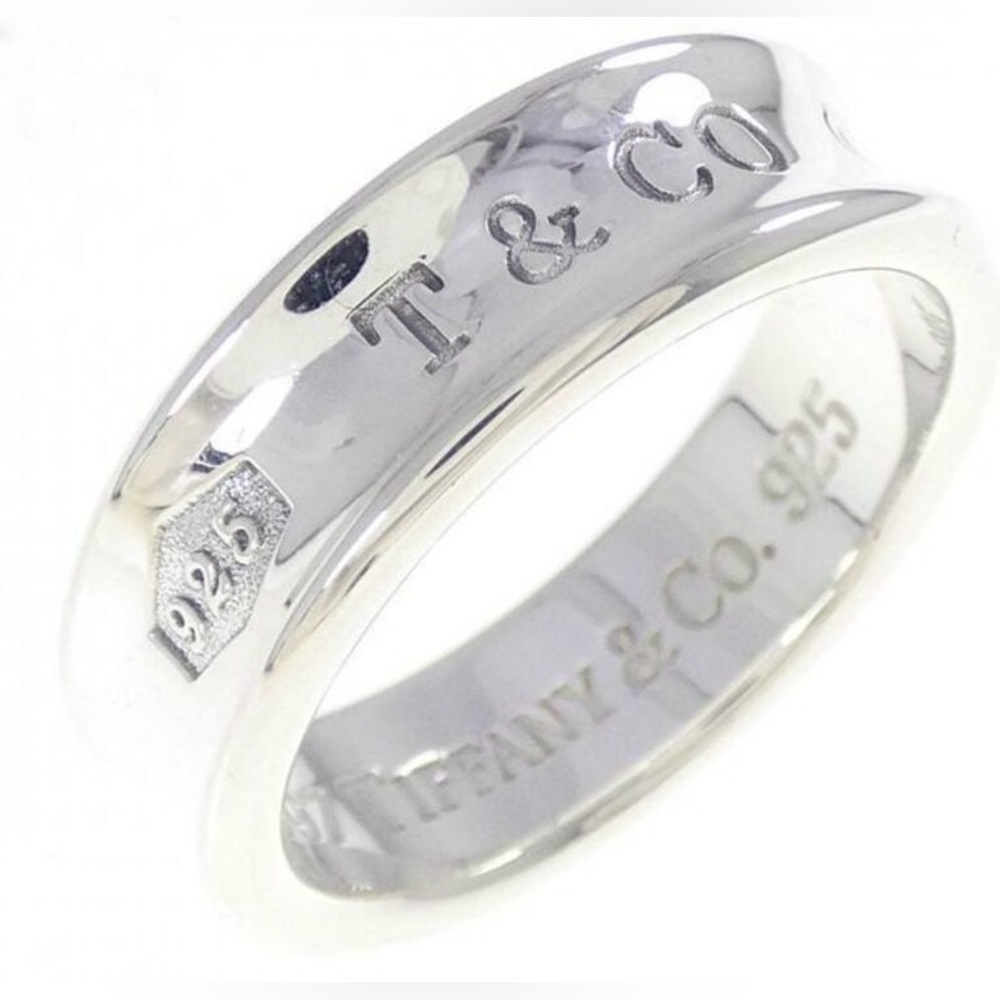 Tiffany & Co 1837 Sterling Silver Ring - Size 8.5